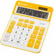 Калькулятор ELEVEN CDC-120-WH-OR (виробництво citizen) 12 розрядов желто-белый 863523
