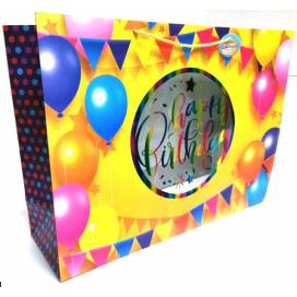 Пакет подарунковий Fresh 66*48*20см 831531 горизонтальний дизайн в асортименті для картин по номерам Пакет подарунковий Fresh 66*48*20см 831531 горизонтальний дизайн в асортименті для картин по номерам