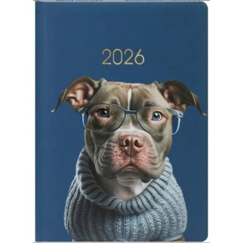Ежедневник Economix датированный A5 E21840 Dog Ежедневник Economix датированный A5 E21840 Dog