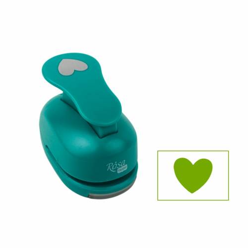 Дырокол Rosa Talent фигурный, 3,8см, Сердце