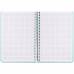 Блокнот Axent 8460-1-А формат A5 клітинка 120арк. спіраль тверда обкл