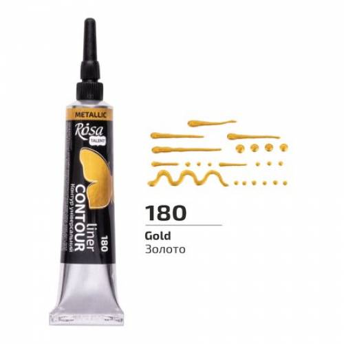 Контур універсальний Rosa Talent 20мл Золото 180