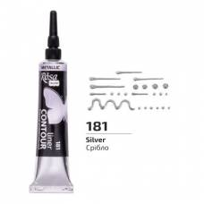 Контур універсальний Rosa Talent 20мл Срібло 181