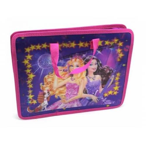 Портфель Leader с ткан.ручками на молнии 211082 Дівчата 33*26,5*8,5см, А