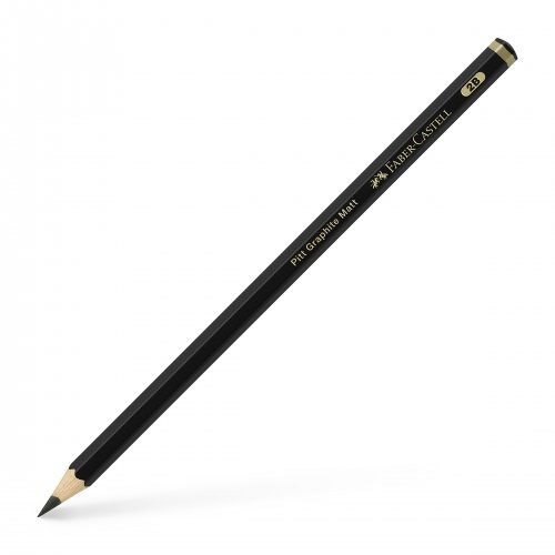 Простой карандаш Faber-Castell 115202 Pitt Graphite Matt б/ласт 2B матовый Простой карандаш Faber-Castell 115202 Pitt Graphite Matt б/ласт 2B матовый