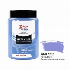 Краска акриловая Rosa Studio 400мл 460 Голубая королевская