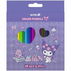 Цветные карандаши Kite 24цв HK25-055 Kuromi
