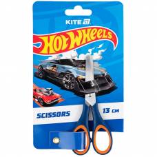 Ножницы детские Kite HW25-123 Hot Wheels 13см з гумовими вставками