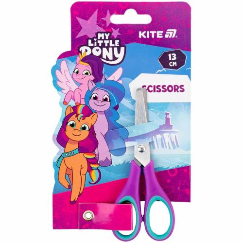 Ножницы детские Kite LP25-123 My Little Pony 13см з гумовими вставками
