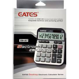 Калькулятор Gates BM-007 12-ти розрядний 130*170мм Калькулятор Gates BM-007 12-ти розрядний 130*170мм