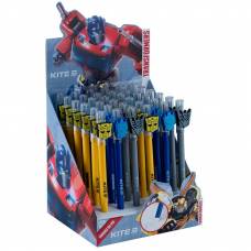 Ручка детская гель пиши-стирай Kite TF24-352 Transformers синя