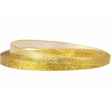 Стрічка TM Maxi MX62227-G парча 0,5см*22м, колір золотий
