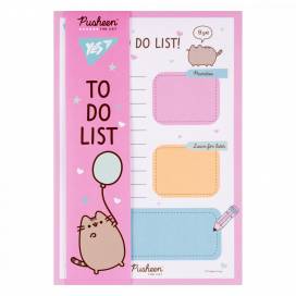 Бумага для заметок YES 170339 "To Do Pusheen" 52 л планшет с магнитом Бумага для заметок YES 170339 "To Do Pusheen" 52 л планшет с магнитом