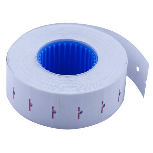 Цінники Buromax BM.281101-12 22*12мм (1000шт) прямокутний, внутрішня намотка, білий для етікет пістолету
