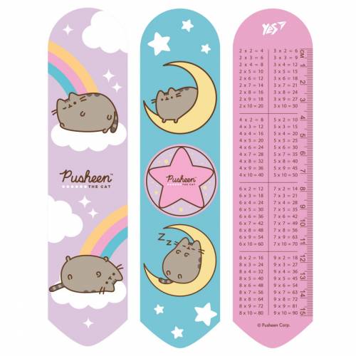 Закладки для книг YES 2D 708133 "Pusheen rainbow"
