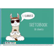 Альбом для рис-я Школярик Star 20л 100г/м2 спираль PB-SC-020-8547