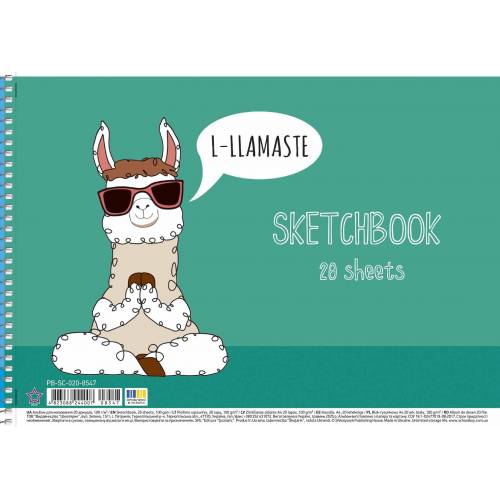 Альбом для рис-я Школярик Star 20л 100г/м2 спираль PB-SC-020-8547