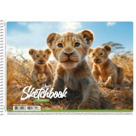 Альбом для малювання Школярик Star 30л 100г/м2 спіраль PB-SC-030-8550