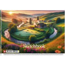 Альбом для рис-я Школярик 30л 120г/м2 спираль PB-SC-030-8034