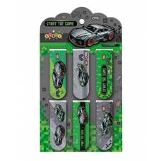 Закладки для книг TM KIDS магнитные 6 шт на планшете "Supercar" 13218 Закладки для книг TM KIDS магнитные 6 шт на планшете "Supercar" 13218
