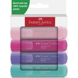 Набір маркерів текстових Faber 254654 4шт Pastel