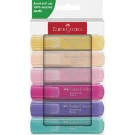 Набір маркерів текстових Faber 254656 6шт Pastel