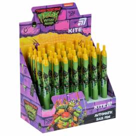 Ручка Kite детская шариковая NT25-039 автоматична Ninja Turtles, синя
