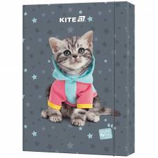 Папка Kite A4 картонна на гумці SP25-213 Studio Pets для праці