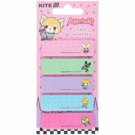 Папір для нотаток з клейким шаром Kite 100арк. AR25-480 15*50 Aggretsuko закладки паперові
