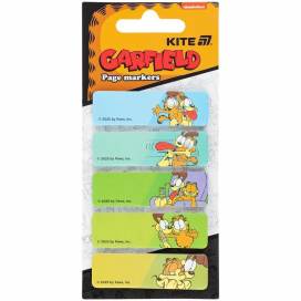 Папір для нотаток з клейким шаром Kite 100арк. GF25-480 15*50 Garfield закладки паперові