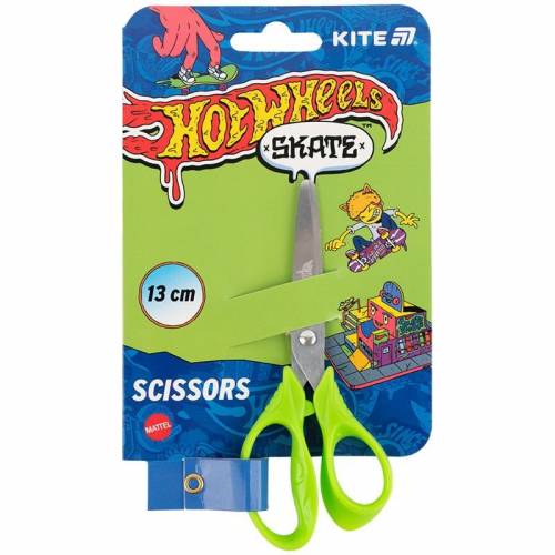 Ножницы детские Kite HW25-122 Hot Wheels13см на блистере