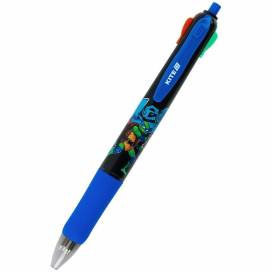 Ручка Kite детская шариковая NT25-067 автоматична Ninjia Turtles 4 цвета