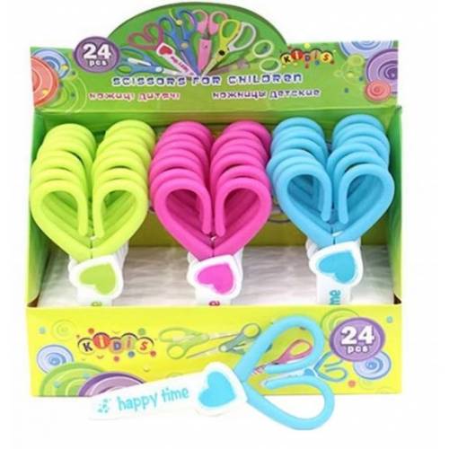 Ножницы детские Kids KD8075 в чехле с сердечком