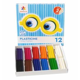 Пластилин Gamma UA 12цв 144гр +стек 200320