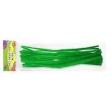 Синельний дріт Willy 30см 24шт 10562 пухнастий, колір зелений