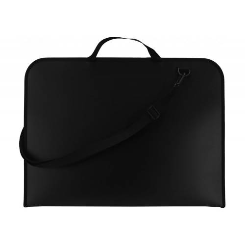 Портфель Maxi A3 на блискавці MX30004 чорний Портфель Maxi A3 на блискавці MX30004 чорний