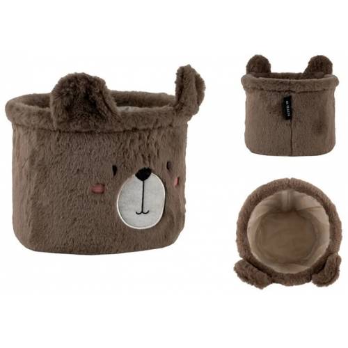 Корзина для хранения Kite K24-3100S-3 Sweet Bear 20*16 см плюшевый
