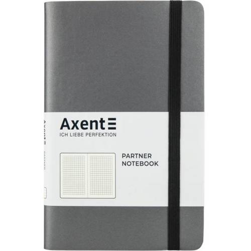 Блокнот Axent 8206-15-A формат А5 125*195мм 96л клетка Partner Soft серый Блокнот Axent 8206-15-A формат А5 125*195мм 96л клетка Partner Soft серый
