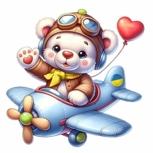 Алмазная живопись Гулливер наклейка 11*10см 177407 "Політ з любов’ю"
