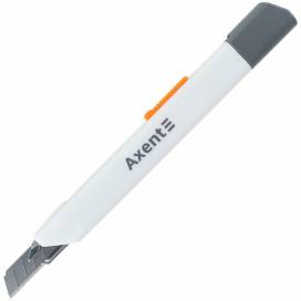 Нож канц Axent  9мм 6607-A мет. направл. закрытое лезвие