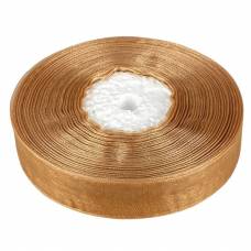 Стрічка TM UNS D02020 з органзи ширина 20мм довжина 45м колір в асортименті