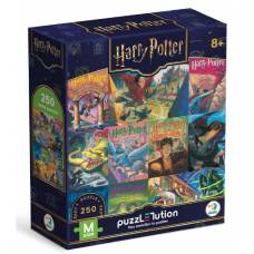 Пазлы DoDo 250 элементов 200657 Easy-M «Harry Potter. Книжкові обкладинки»