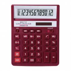 Калькулятор Rebell BDC-712 RD BX 12 розрядов бухгалтерский  красный 506566