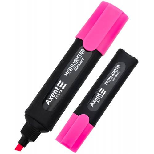 Текстовыделитель Delta D2505-10 Highlighter Standard 1-5 мм, клиноподібний розовый