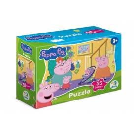 Пазли DoDo  35 элементів 200678 Peppa Pig  «На прогулянку» міні
