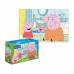Пазли DoDo  35 элементів 200679 Peppa Pig «Качечки у ванній» міні