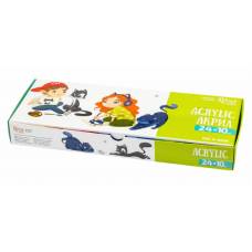 Набор акриловых красок Rosa Kids  24 цвета10 мл Cats 301216