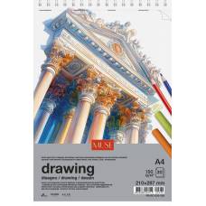 Альбом для микс-медиа Школярик PB-SC-030-336 150г/м A4 30л белая бумага спираль Альбом для микс-медиа Школярик PB-SC-030-336 150г/м A4 30л белая бумага спираль