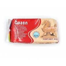 Глина самозастыв Dozen  250гр коричнева 906655