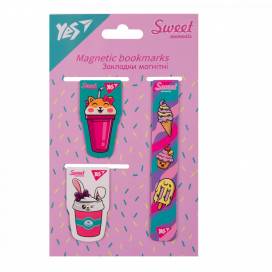 Закладки для книг YES магнитные 708352 Sweet Cream 3 шт